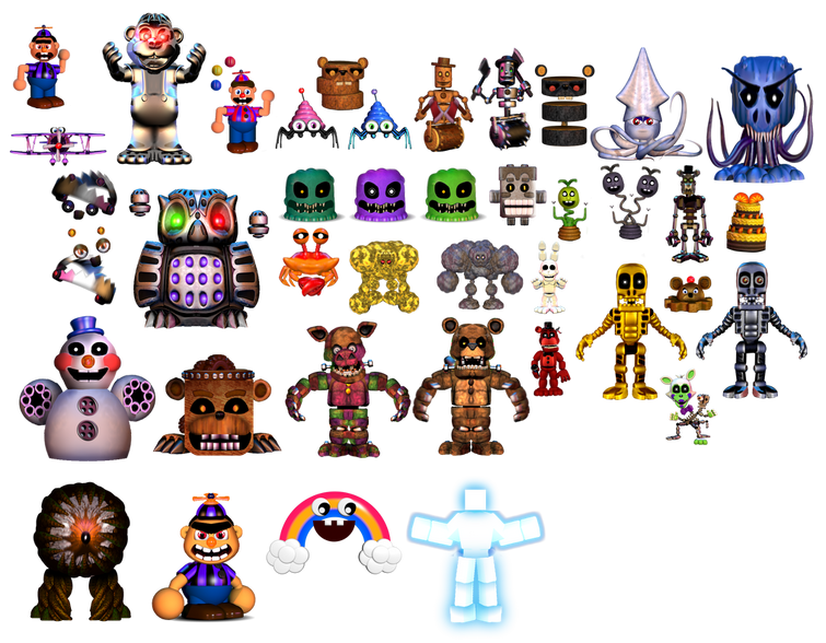 🐻 FNAF ULTIMATE CUSTOM NIGHT ONLINE