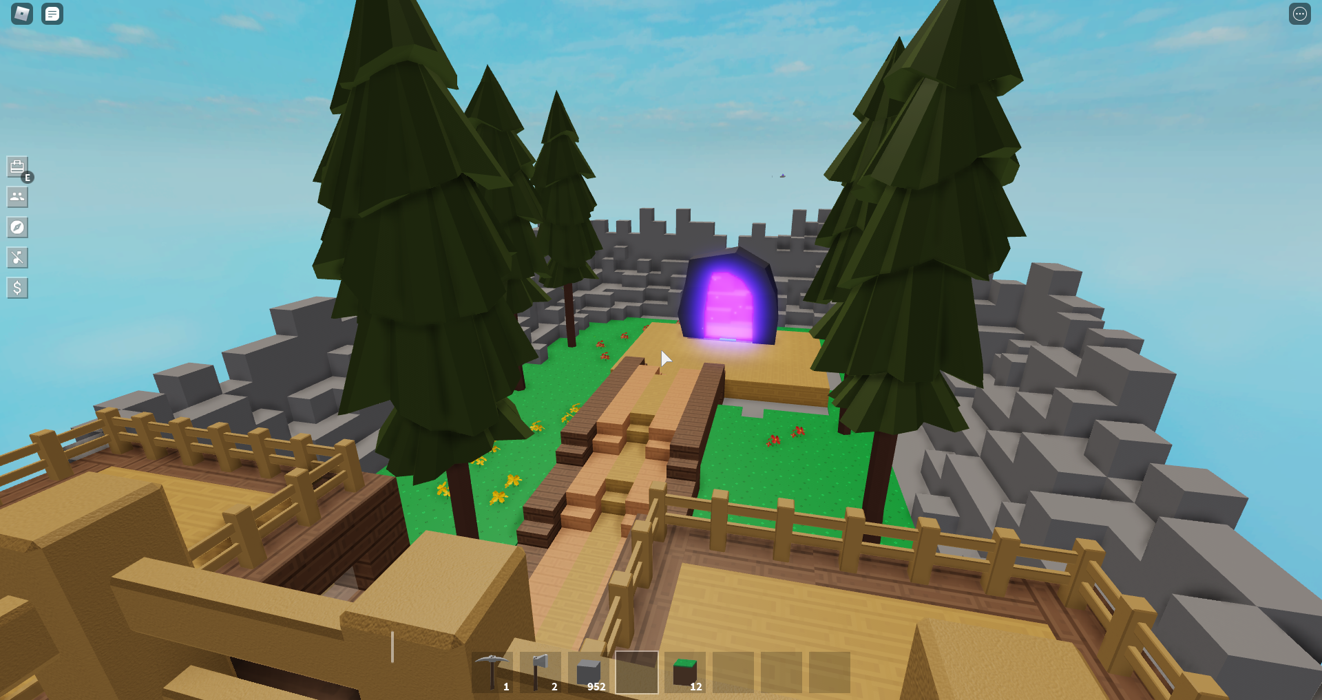 Sky Block Roblox Castle