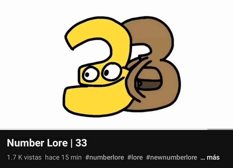 3  Number Lore Meme 