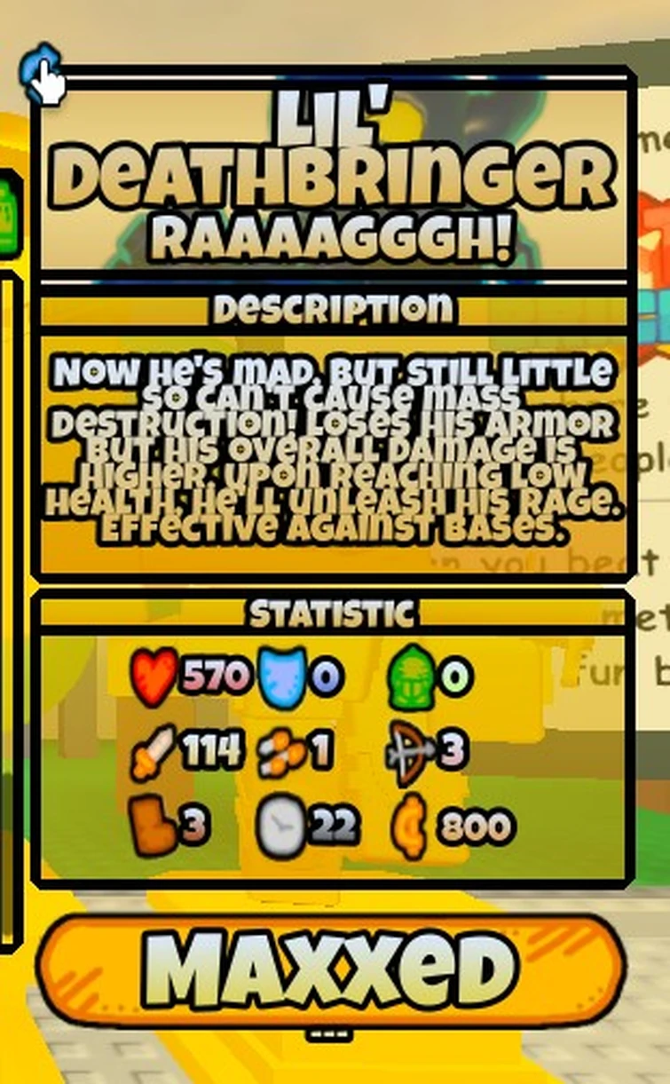 FINALLY A LIL' DEATHBRINGER BUFF AT LAST | Fandom