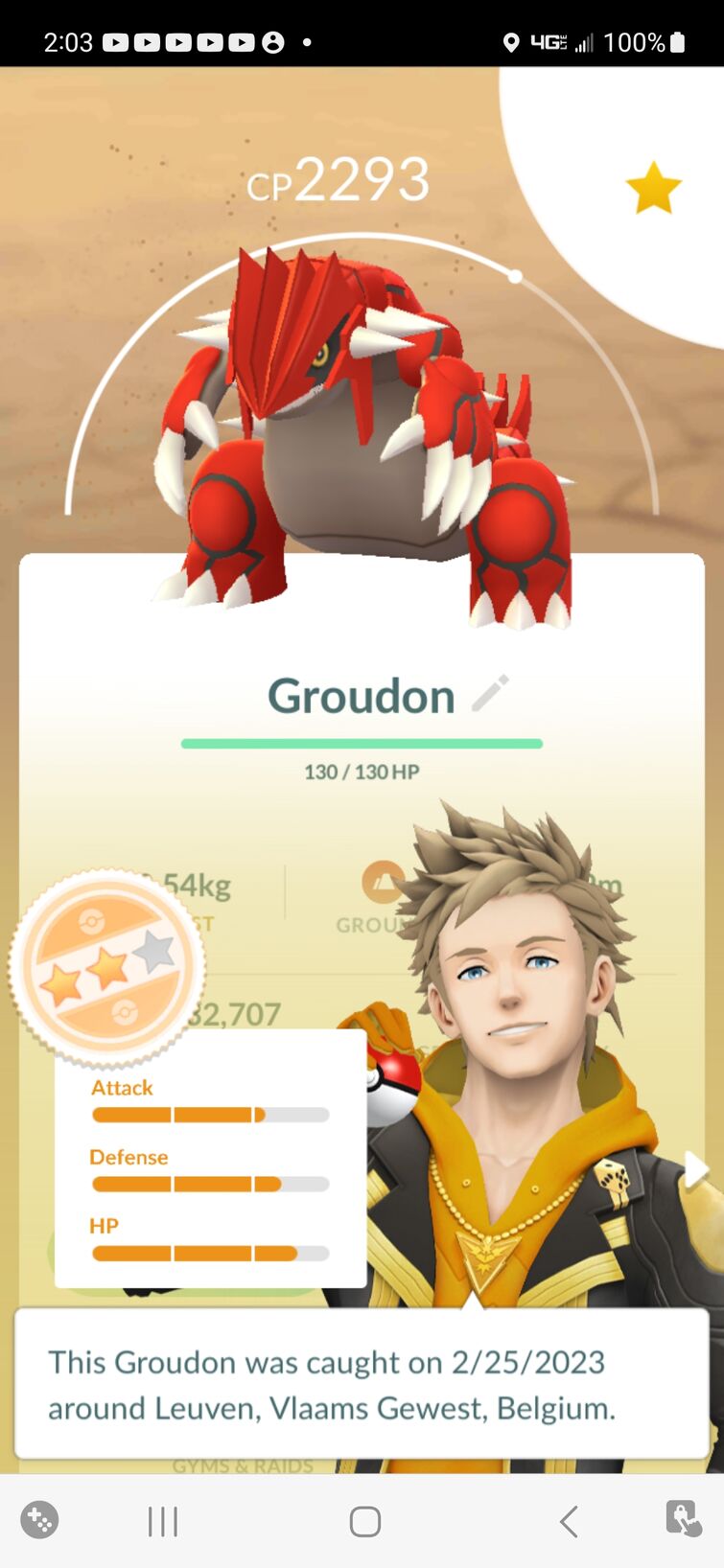 How to Beat Groudon in Pokemon Go