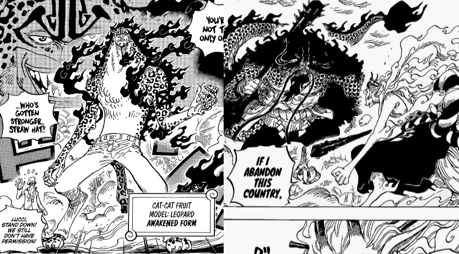 One Piece Chapter 1069 Spoilers – GEAR 5 LUFFY vs AWAKENED LUCCI