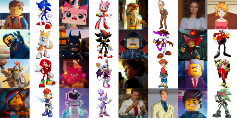 Sonic characters as The Lego Movie characters Fandom