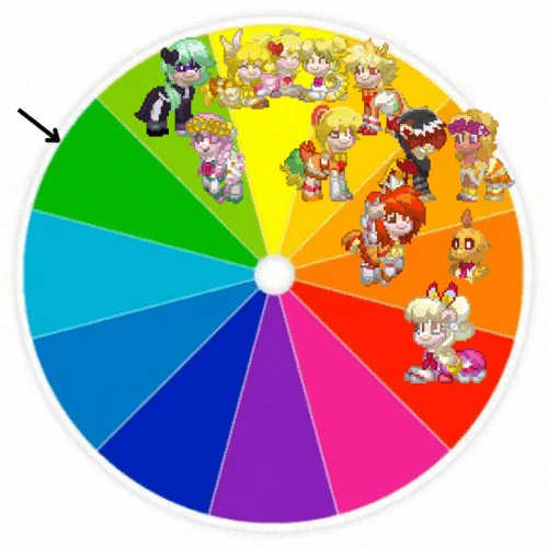 Choose green characters (Color Wheel) Fandom