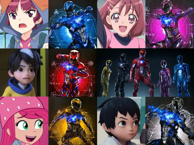 anime power rangers  Power rangers movie, Power rangers movie