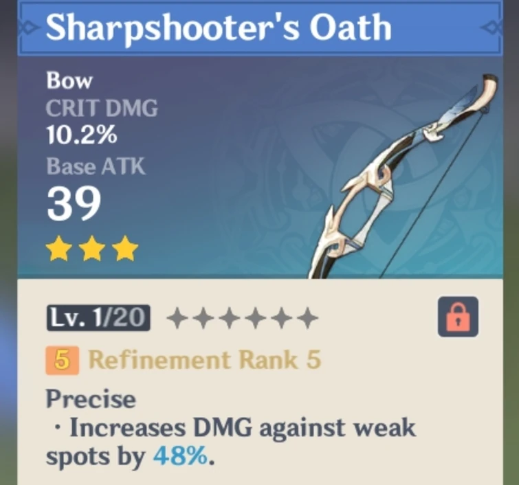 It appears that there are a lot of good 3 star Bows for Amber. Fandom