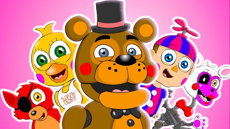 ♪ FIVE NIGHTS AT FREDDY'S WORLD THE MUSICAL - FNAF Animation Parody Song