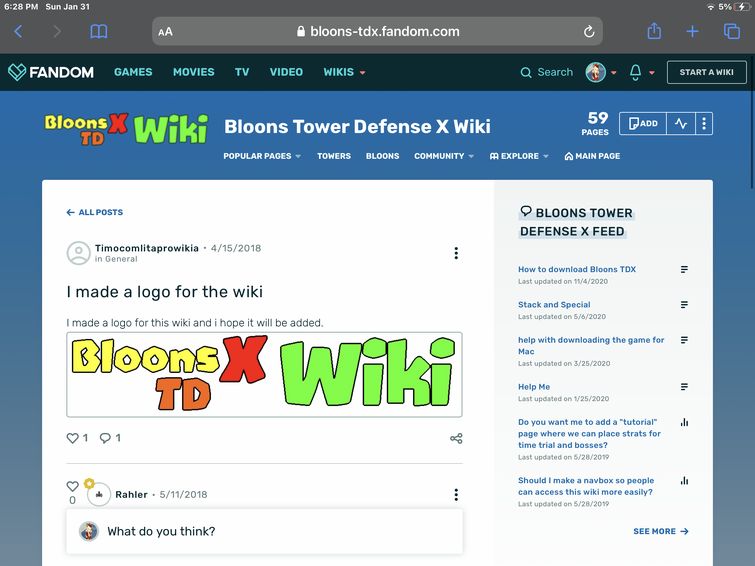 Bloons Tower Defense X Wiki