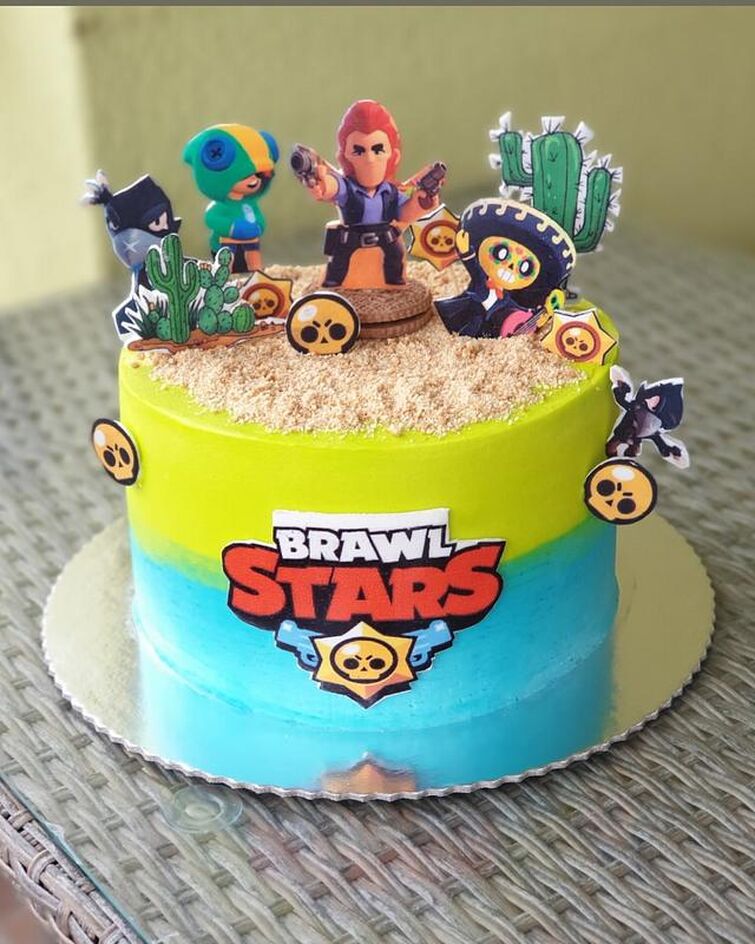 Happy Birthday Fandom - brawl stars leon birthday cake