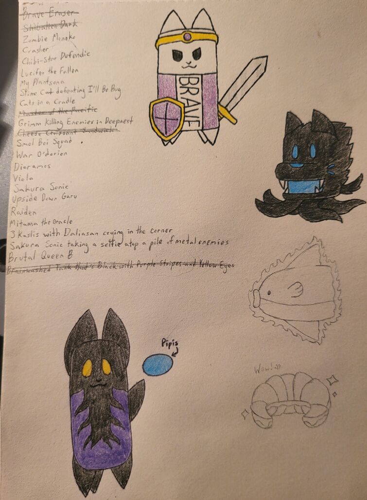 Doodles (and drawing requests) because yes | Fandom