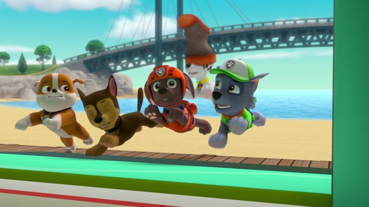 Paw patrol shop marshall boot