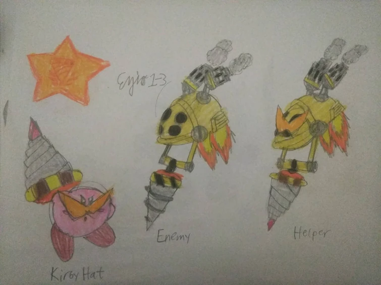 Kirby Copy Ability Drill Kirby Fandom