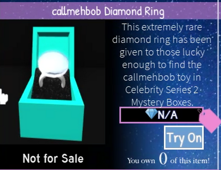 Callmehbob Diamond Ring, Royale High Wiki, Fandom