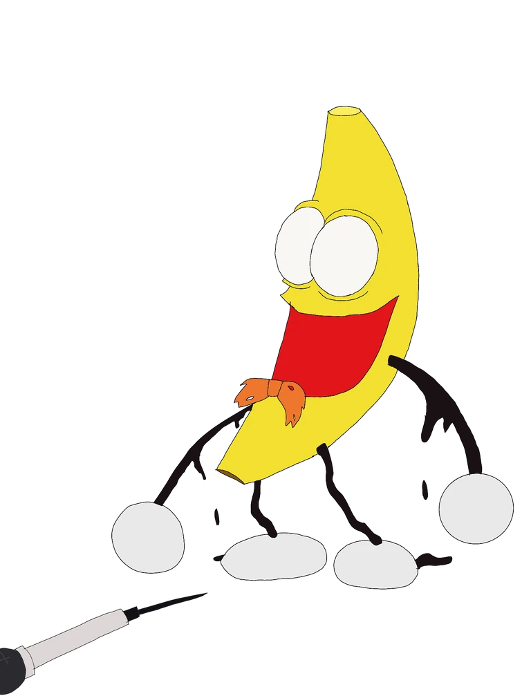 I made a pibby dancing banana from shovelware brain game Fandom