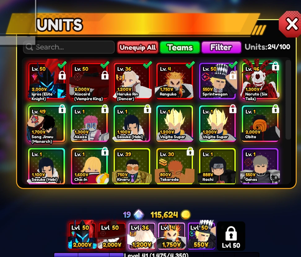 Update took too long I already got everything (except tengen cause