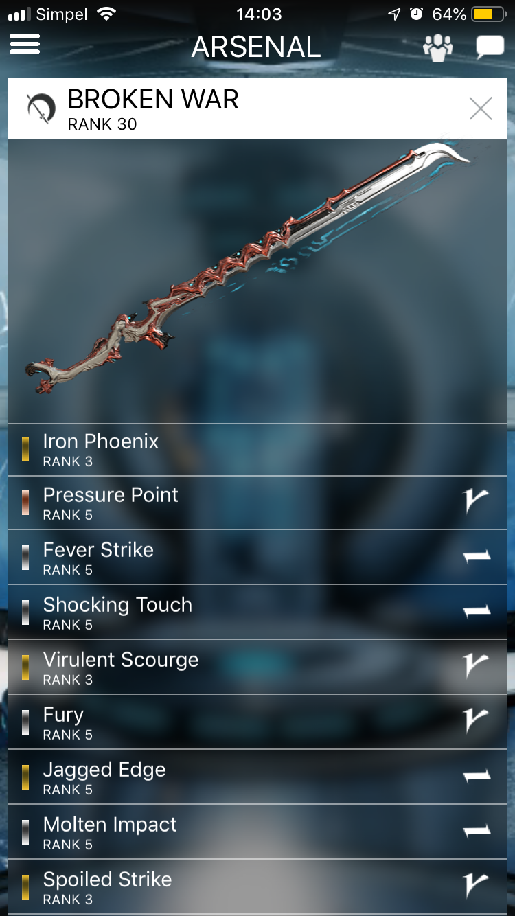 What Ye Think Of My Broken War Build Fandom