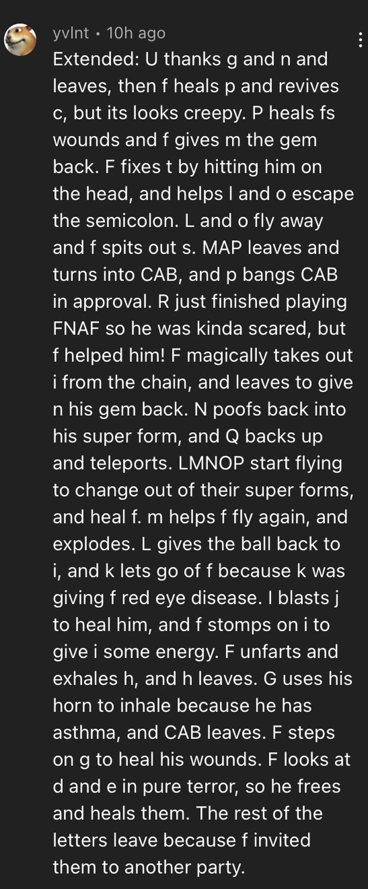 the story of alphabet lore reversed | Fandom