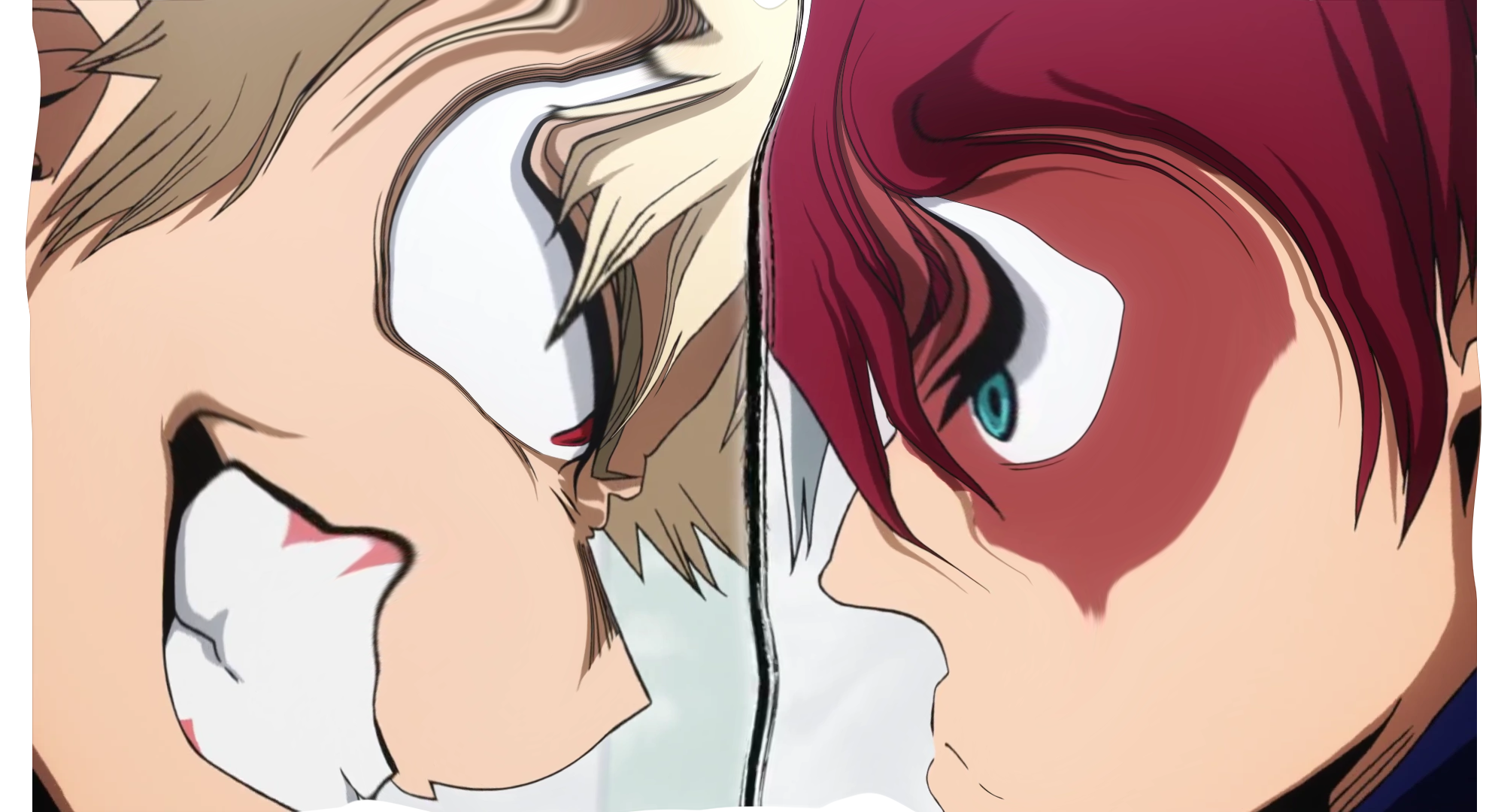 Remember Shoto Vs Katsuki I Liquefied Their Faces So Now Shoto Doesn T Even Look Like Shoto Anymore Fandom