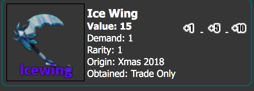 trading icewing for heartblade! : r/MurderMystery2