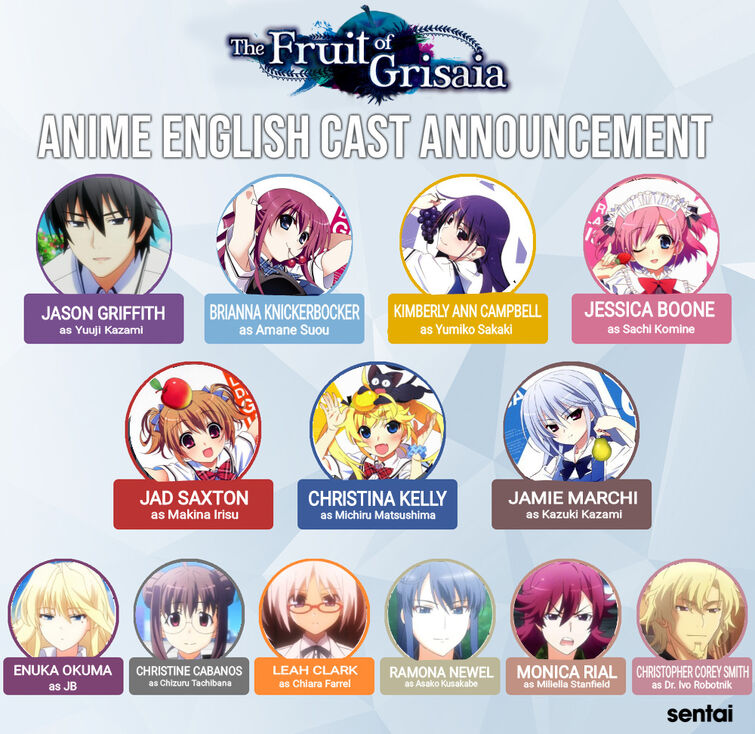 The Fruit of Grisaia (TV) - Anime News Network