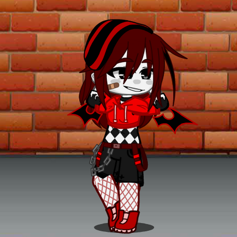 Black and red - Gacha Life Outfits for girls and boys