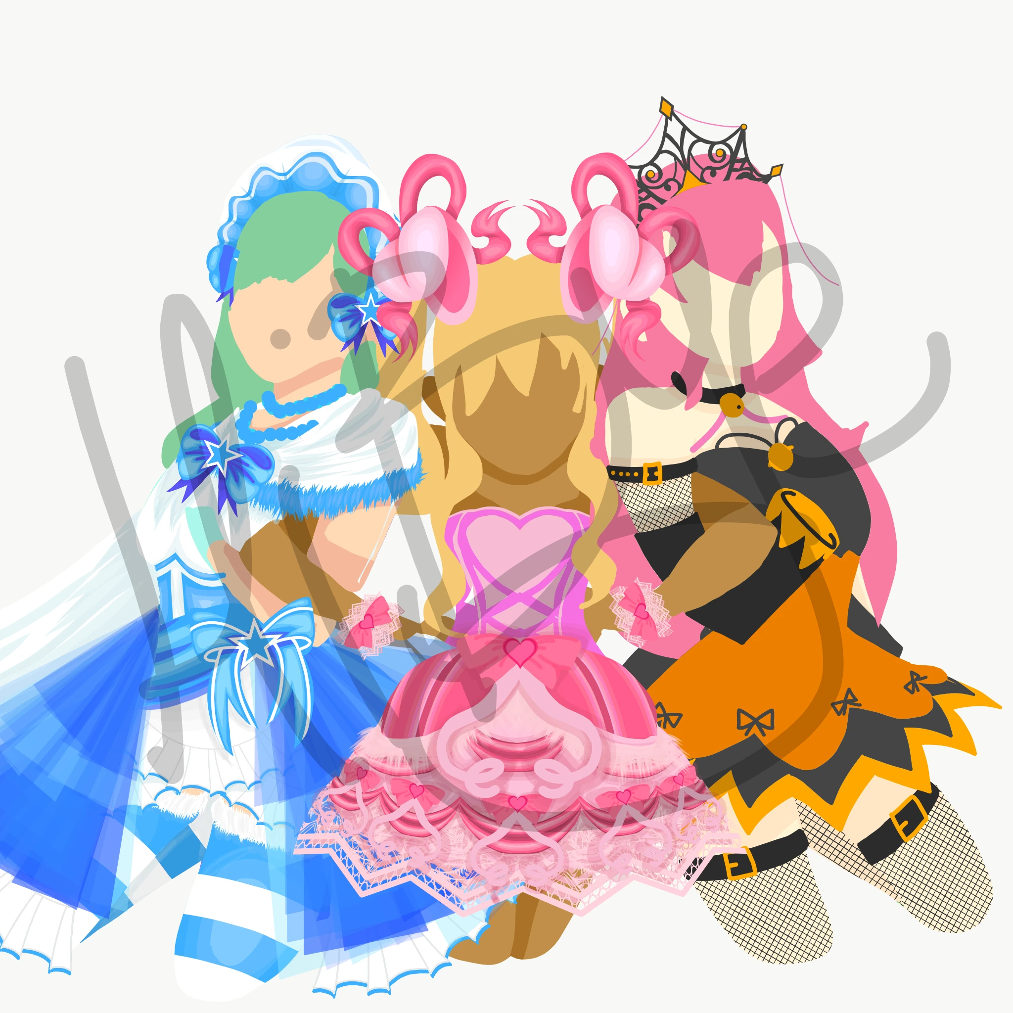 I finally drew the DV skirt!!! Fandom