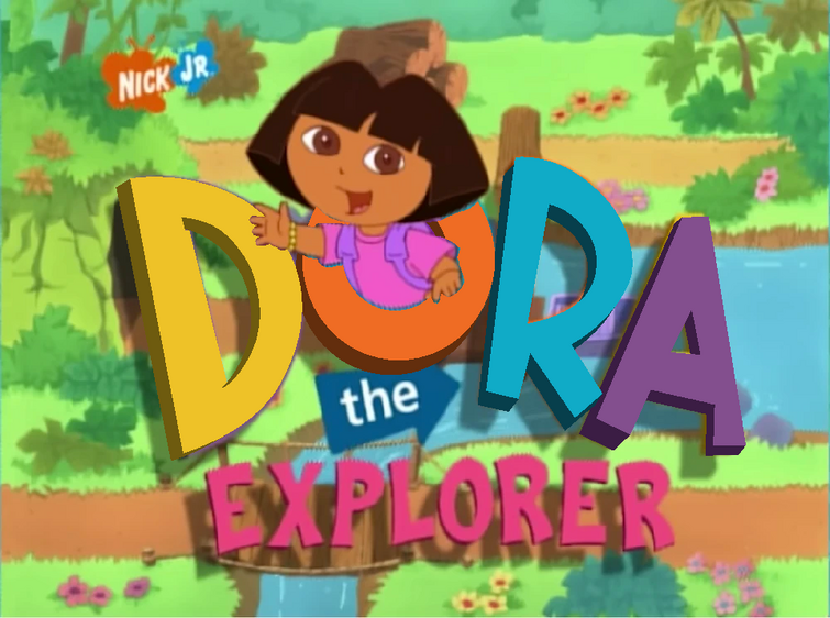 Dora the explorer logo (1999) | Fandom