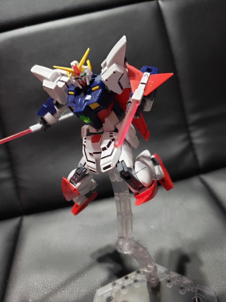 First custom gunpla kit (gundam shining nova)