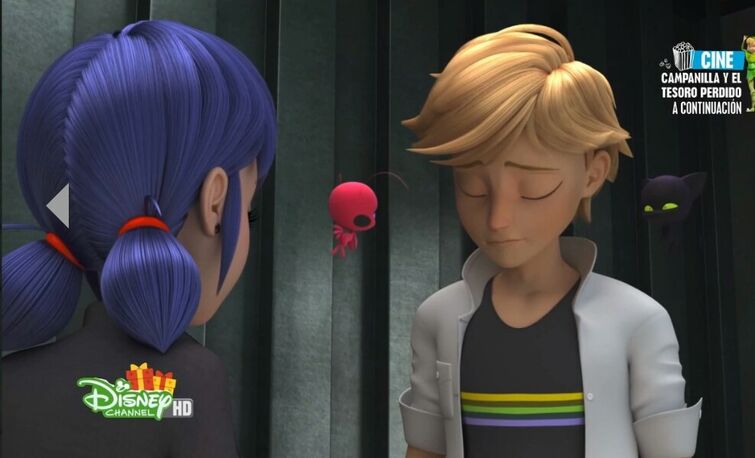 Miraculous Ladybug - Tikki e Marinette = Ladybug - Plagg e Adrien = Chat  Noir