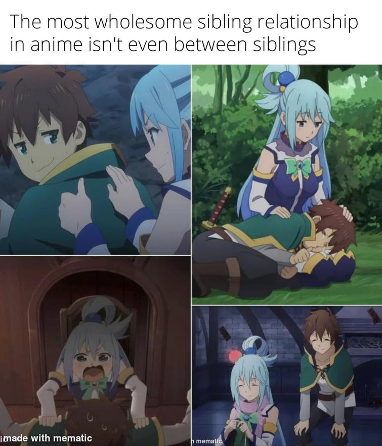 memes on X: Come watch Konosuba we have kazuma  / X