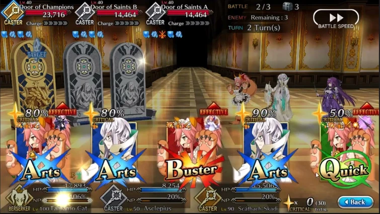 Tamamo Cat Skadi Loop - Fate/Grand Order NA