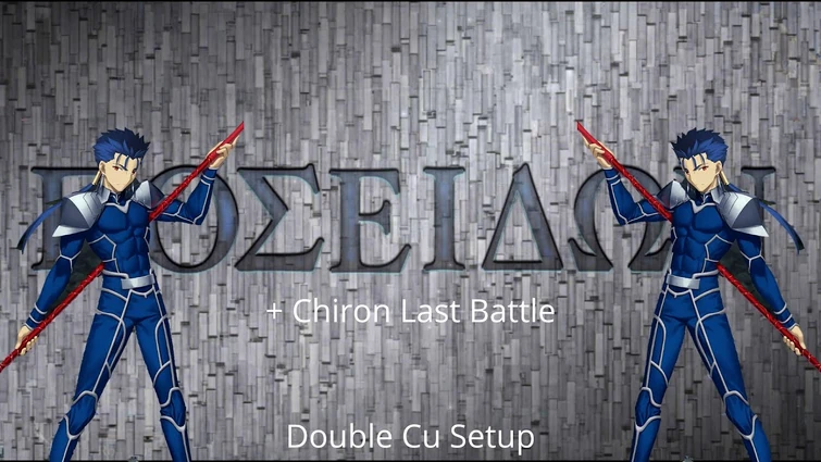 [FGO NA] Atlantis Poseidon's Core + Chiron Final Battle - Double Cu Setup