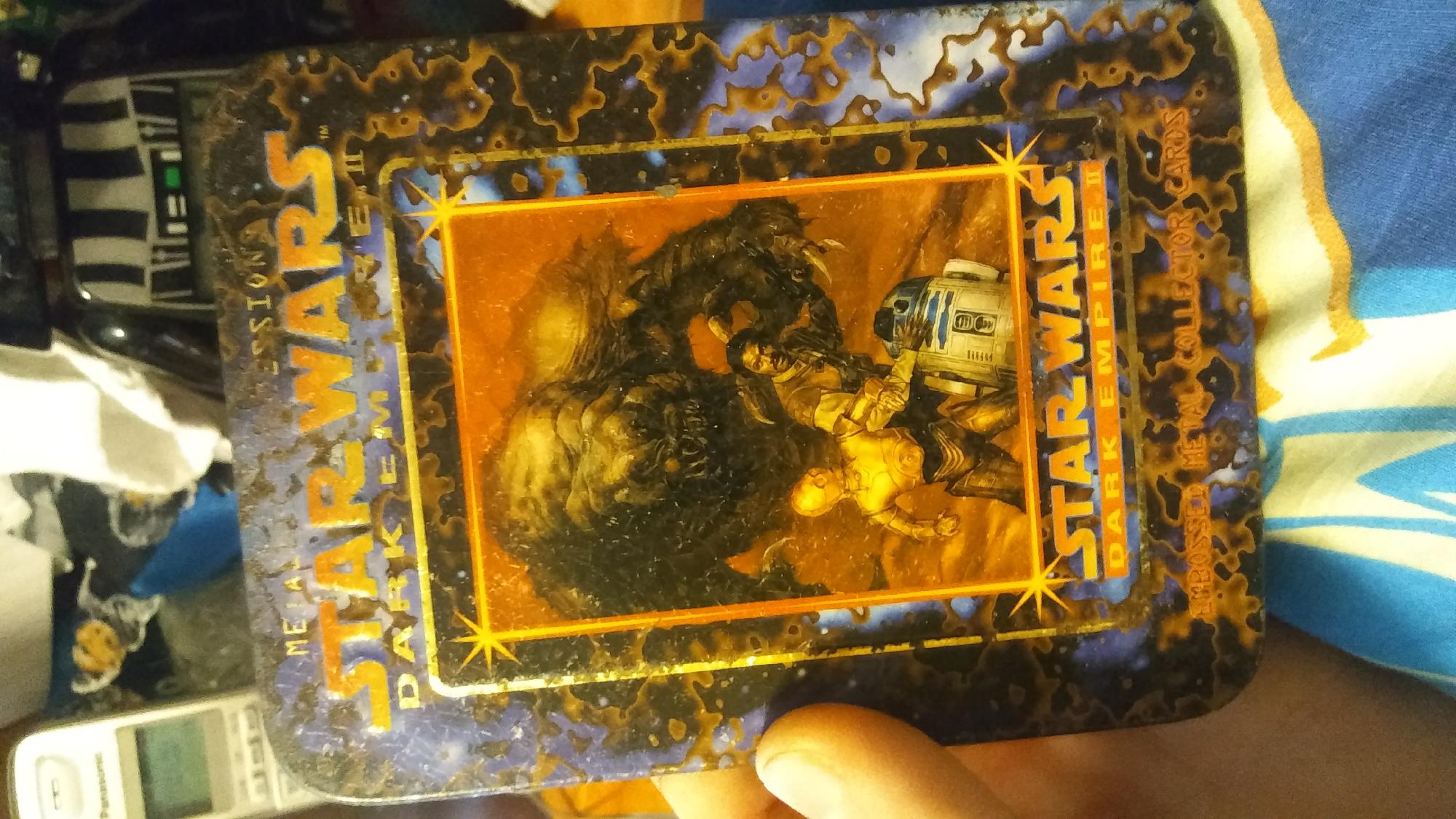 Star Wars Dark Empire Embossed Metal Collector Cards Metallic Impressions