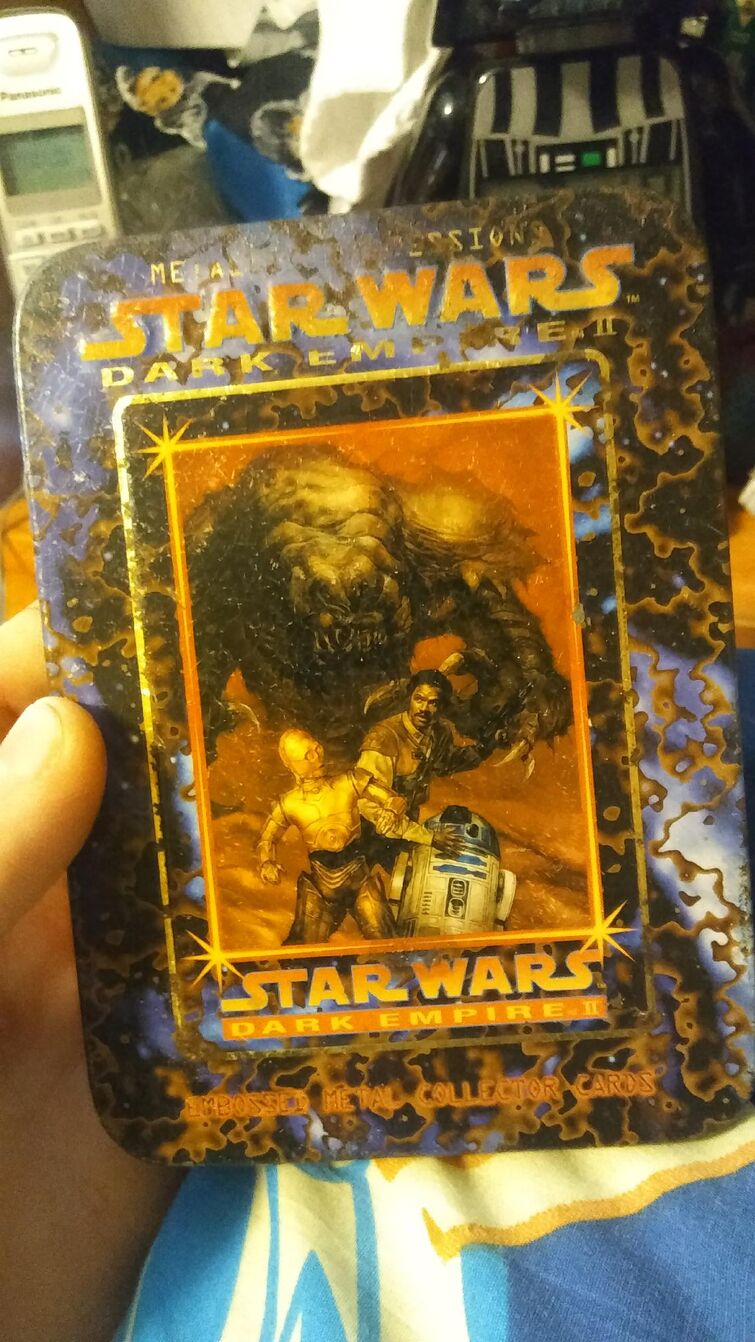 Star Wars Dark Empire II Embossed Metal Collector Cards Metallic Impressions