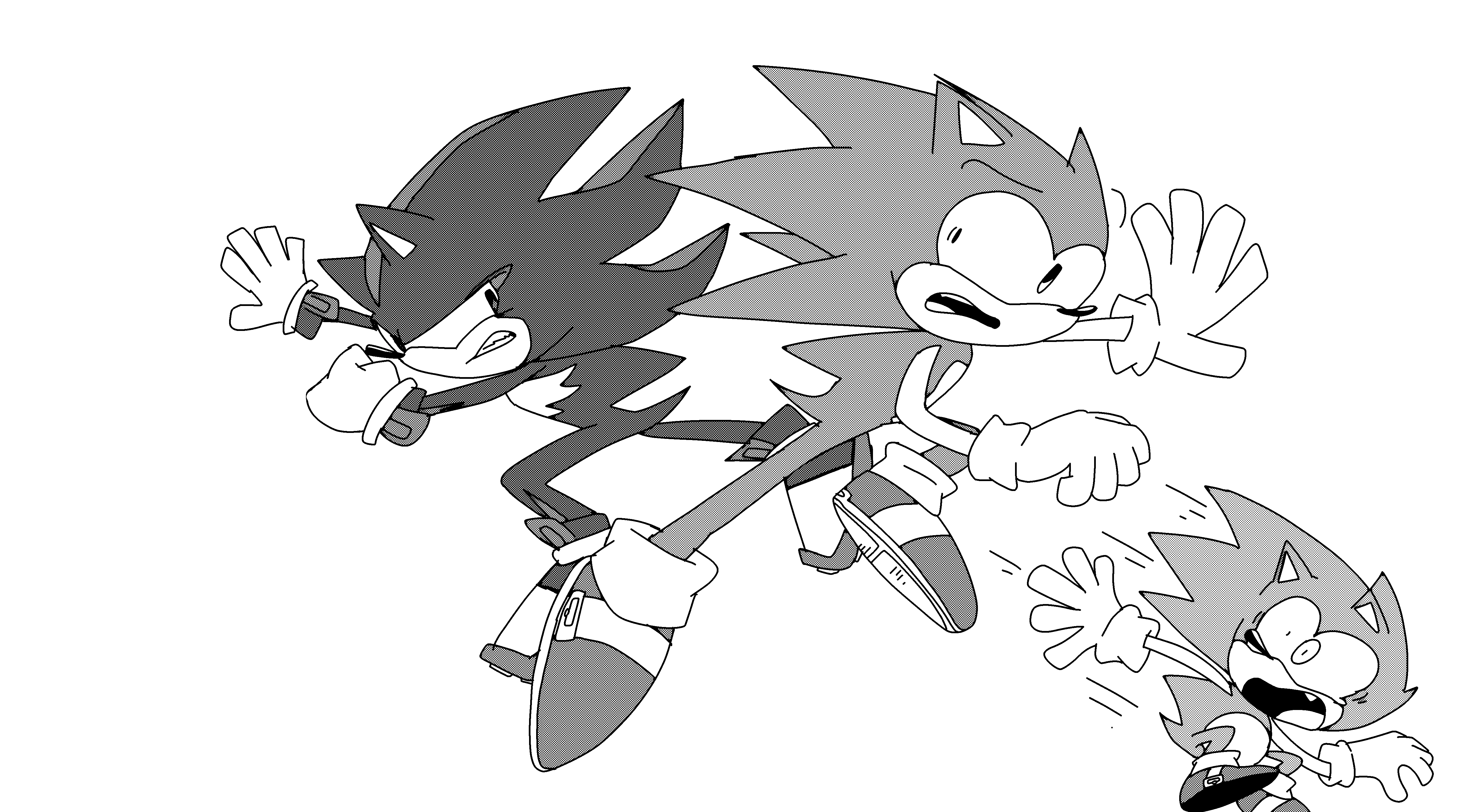 I decided to try out a different approach to my art. (LAST POST FOR