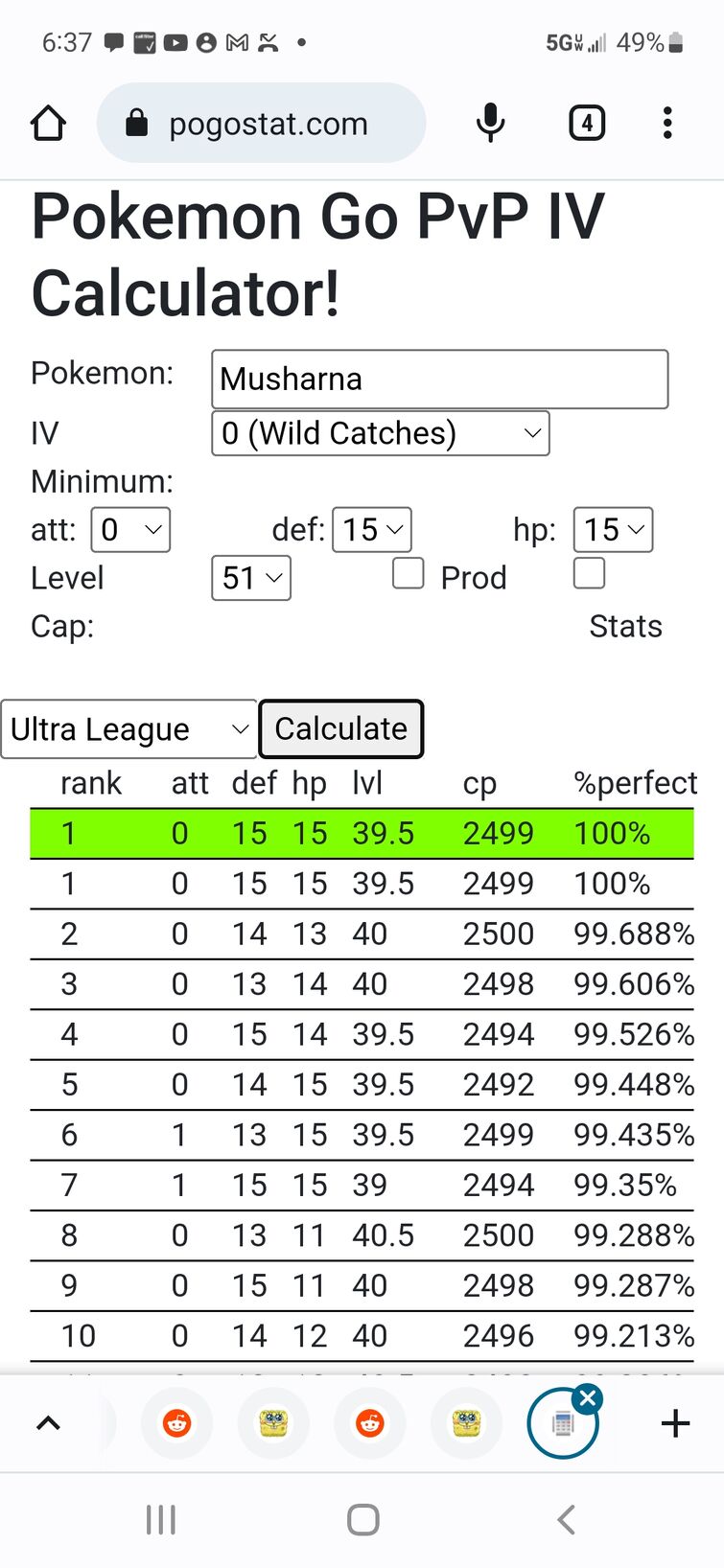 PvP Stat Product Calculator  Pokemon GO Wiki - GamePress