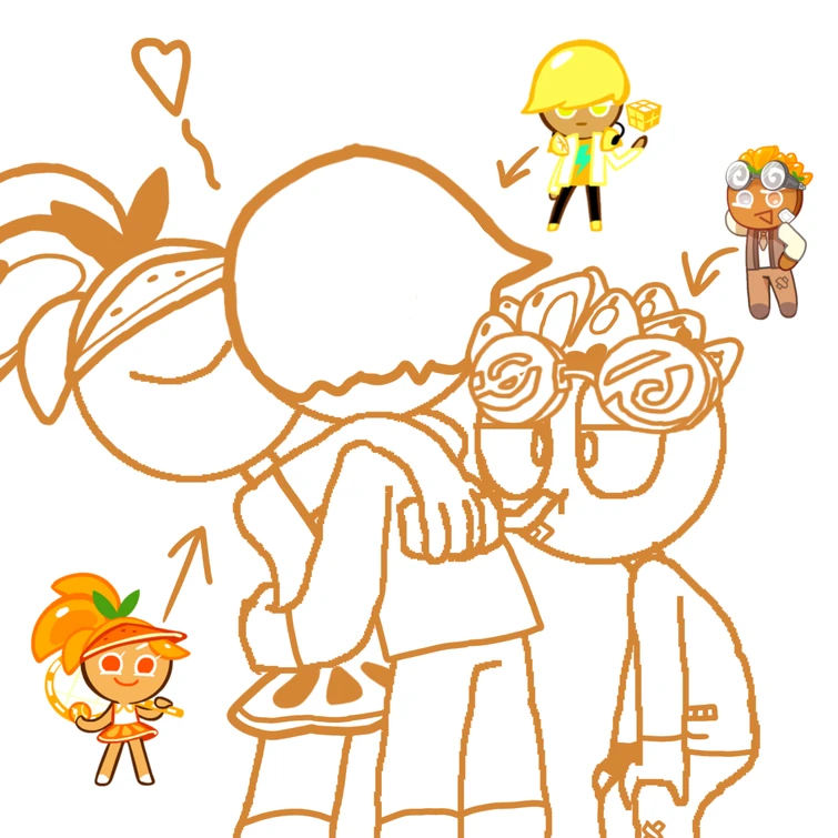 Orange cookie x Lemon cookie but.... Fandom