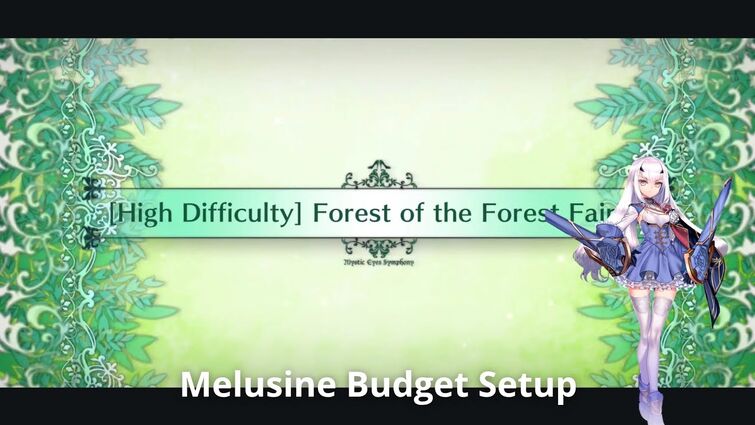 [FGO NA] Mystic Eyes Symphony CQ — Melusine Budget Setup