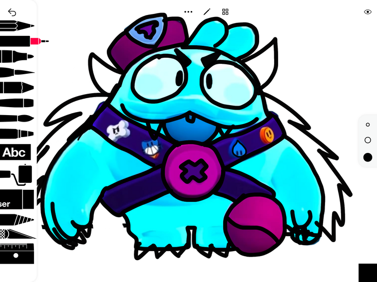 So Uh Here Is A Very Bad Squeak Skin Idea Fandom - squeak brawl stars sfondo