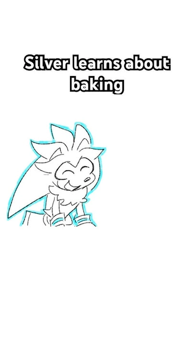 Silver learns about baking #sonicthehedgehog #sonic #animatic