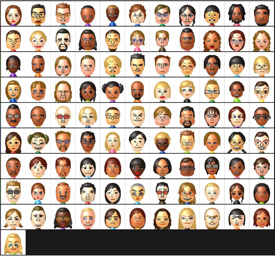 wii sports characters