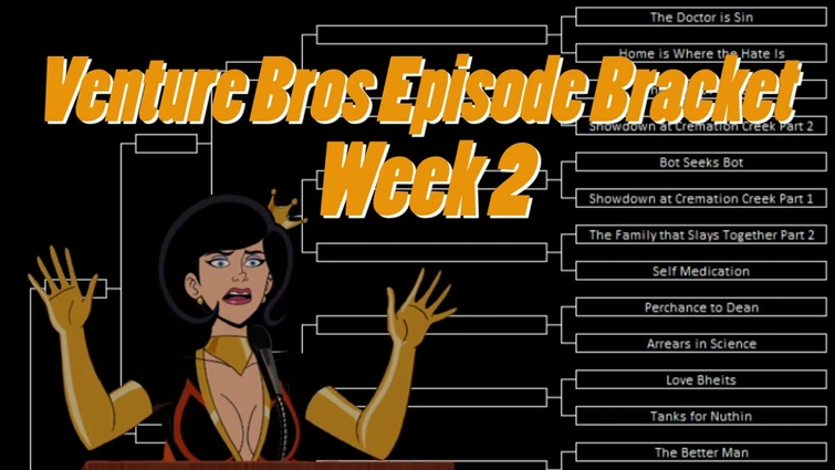 The Venture Bros Best Episode Ever March Madness Bracket! (Week 2)