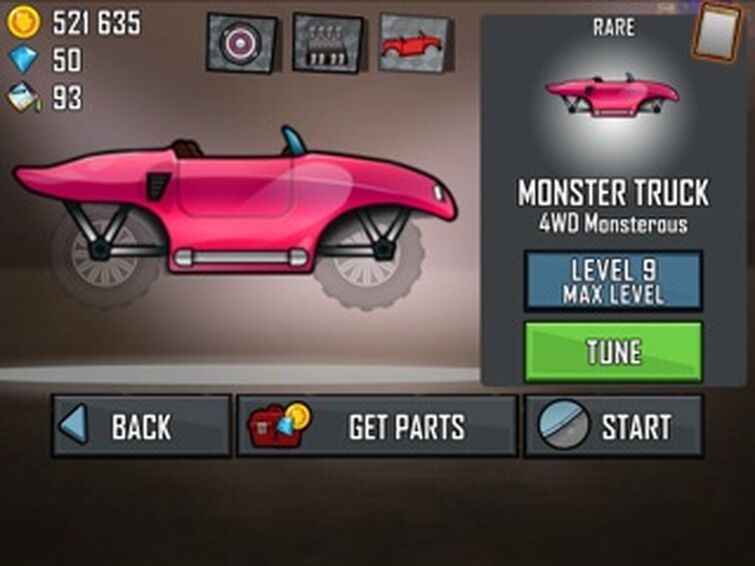 Garage, Hill Climb Racing Wiki