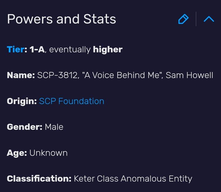 SCP-3812, A Voice Behind Me, Keter Class