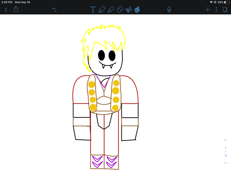 Drawing Of My Roblox Avatar I Guess Fandom - guess my drawing roblox