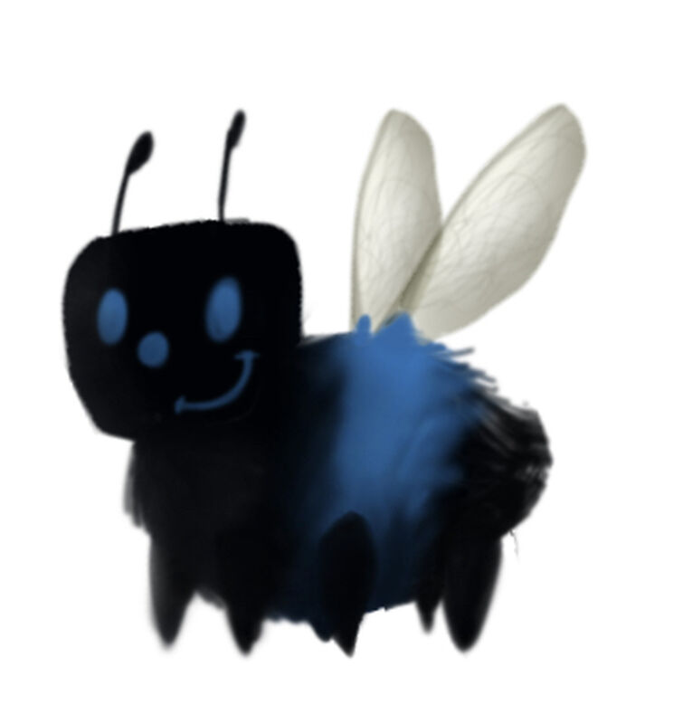 Fat Bumble Bee Sticker