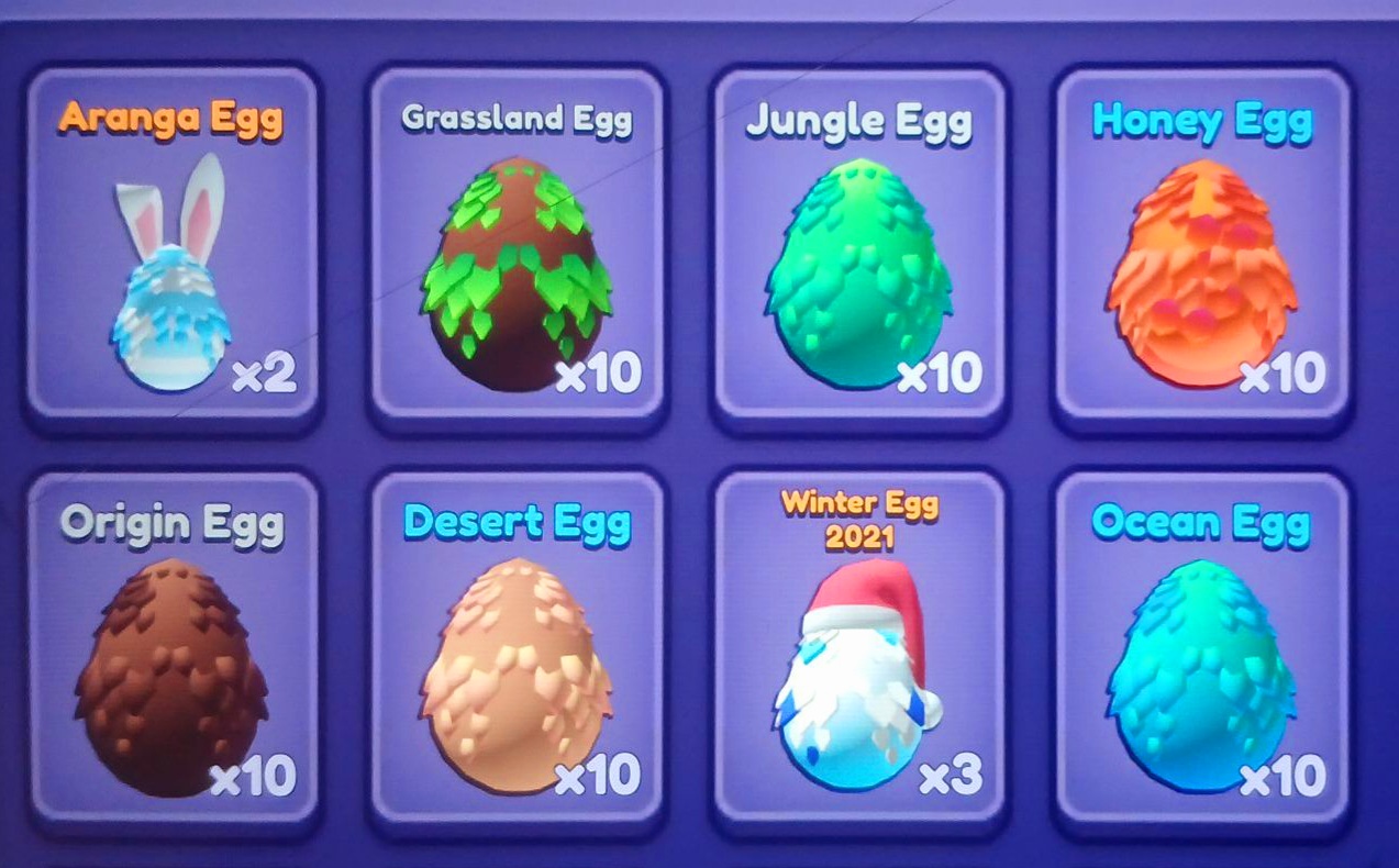 Im starting to regret getting these event eggs thinking I could trade ...