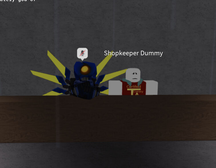 rusty on X: i like shopkeeper item asylum #robloxart   / X