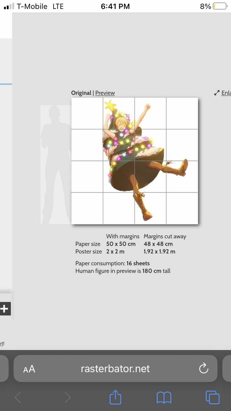 debating if I should make it this big tbh (it would be like 5'10 tall???  idk) | Fandom
