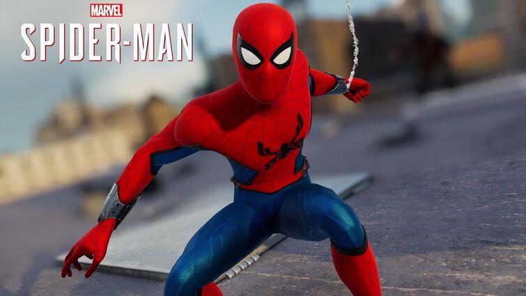Marvel's Spider-Man PC - AMAZING SPIDER-MAN 2 MOVIE SUIT FREE ROAM  GAMEPLAY! [MOD] 